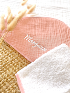 La Plume - Cape De Bain - Rose Poudré - À Personnaliser