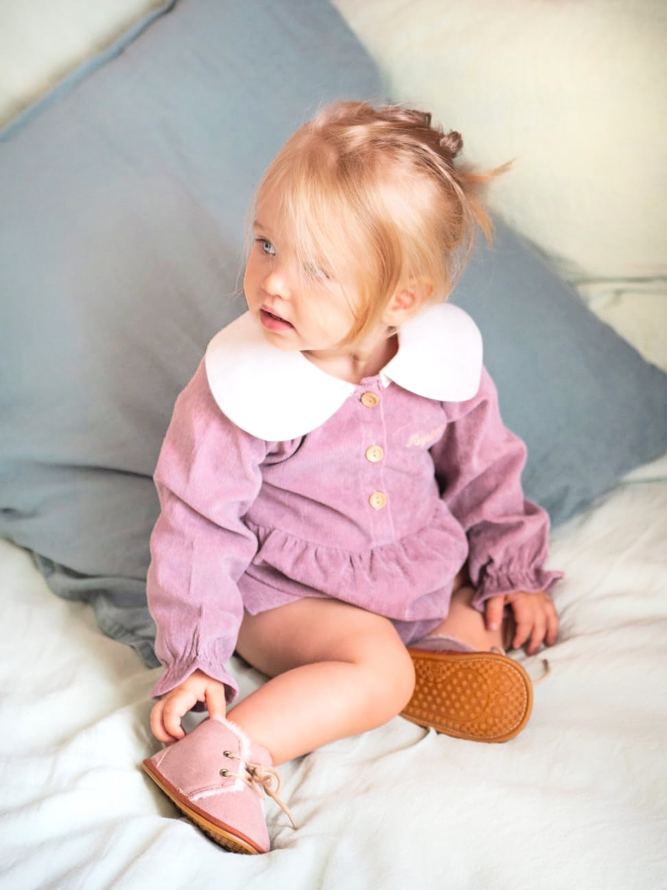Les Boots Fourrées - Coloris Vieux Rose