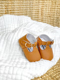 Les Salomés En Cuir Grainé - Camel