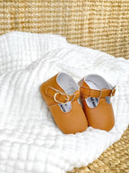 Les Salomés En Cuir Grainé - Camel