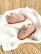 Les Boots Fourrées - Coloris Vieux Rose