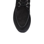 Derbies Saint Laurent Teddy Suede - Black - Femme
