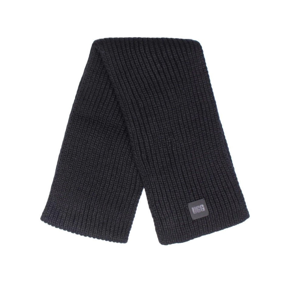 Echarpe Chunky Rib Beannie Knit Pom - Noir - Mixte - UGG - The Bradery