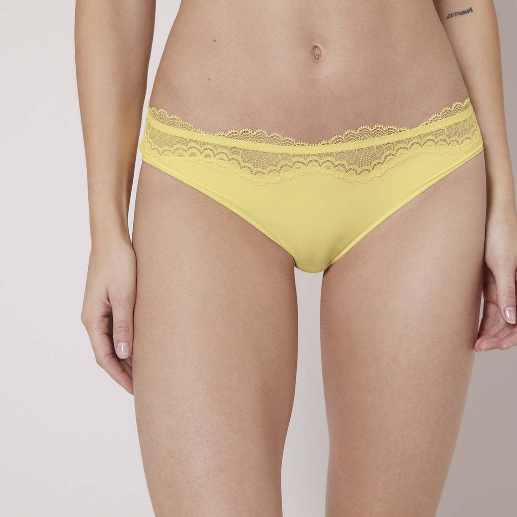Shorty Eclat - Citron Frappé - Lingerie - Simone Pérèle - The Bradery