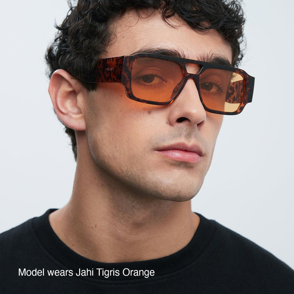 Lunettes De Soleil Jahi - Noir Jaune