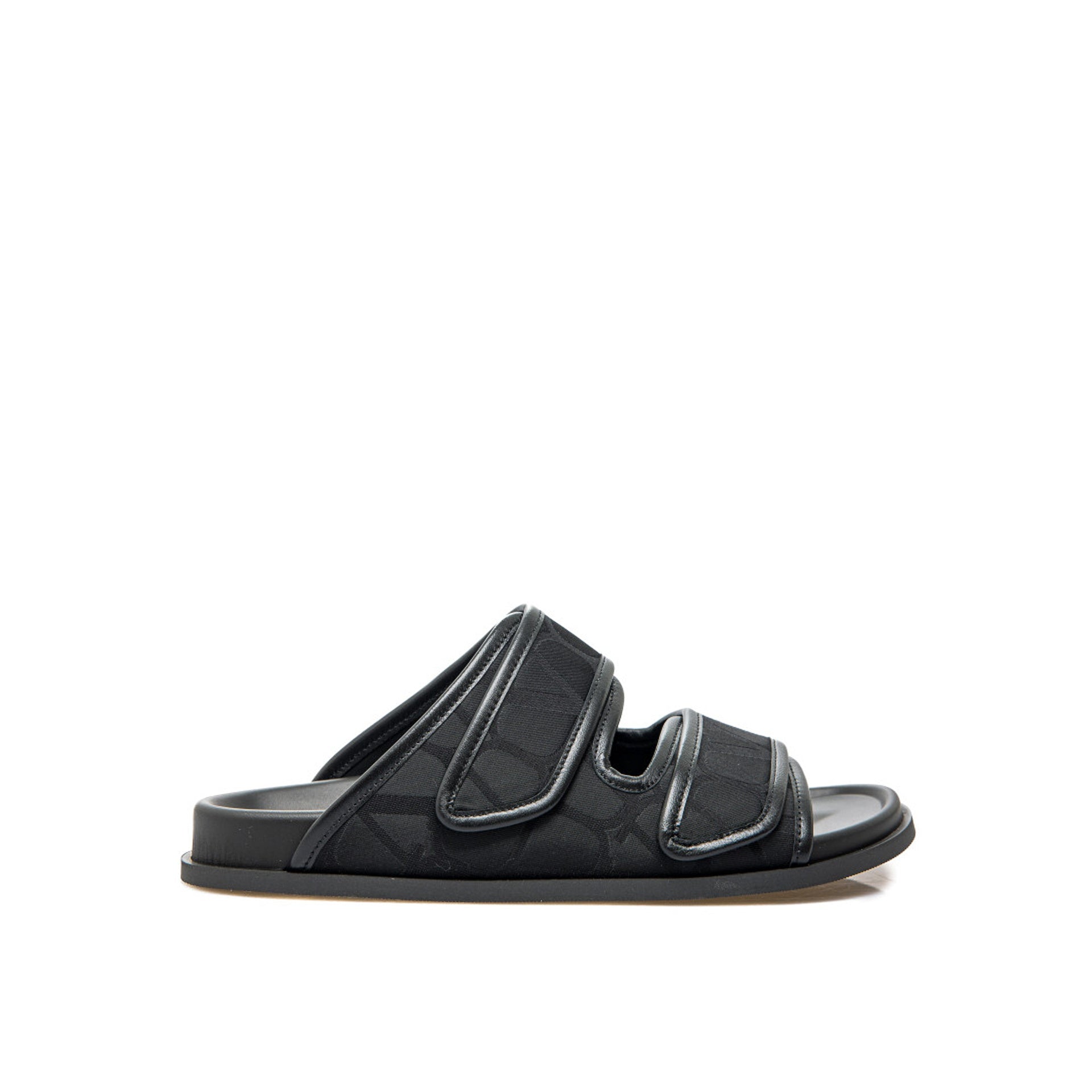 Sandales Valentino Garavani Toile Iconographe - Black - Homme