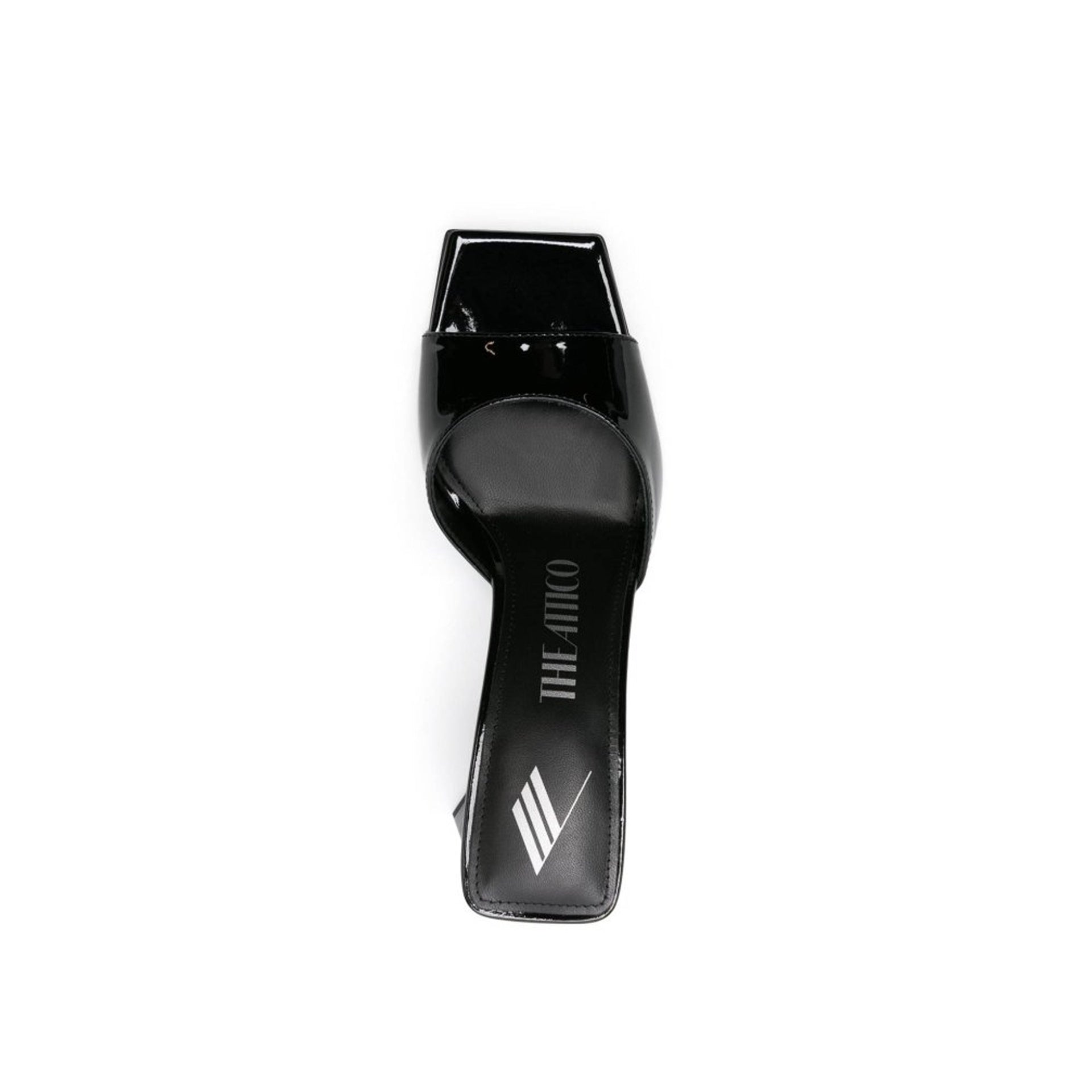 Sandales - The Attico Mini Devon 85 Leather - Black