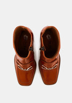 Eddie - Cuir Fauve - Bons Baisers - The Bradery