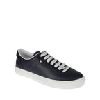 Baskets Moncler Monaco Leather - Blue - Homme