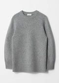 Pull St Gretchen En Laine Double Face - Gris