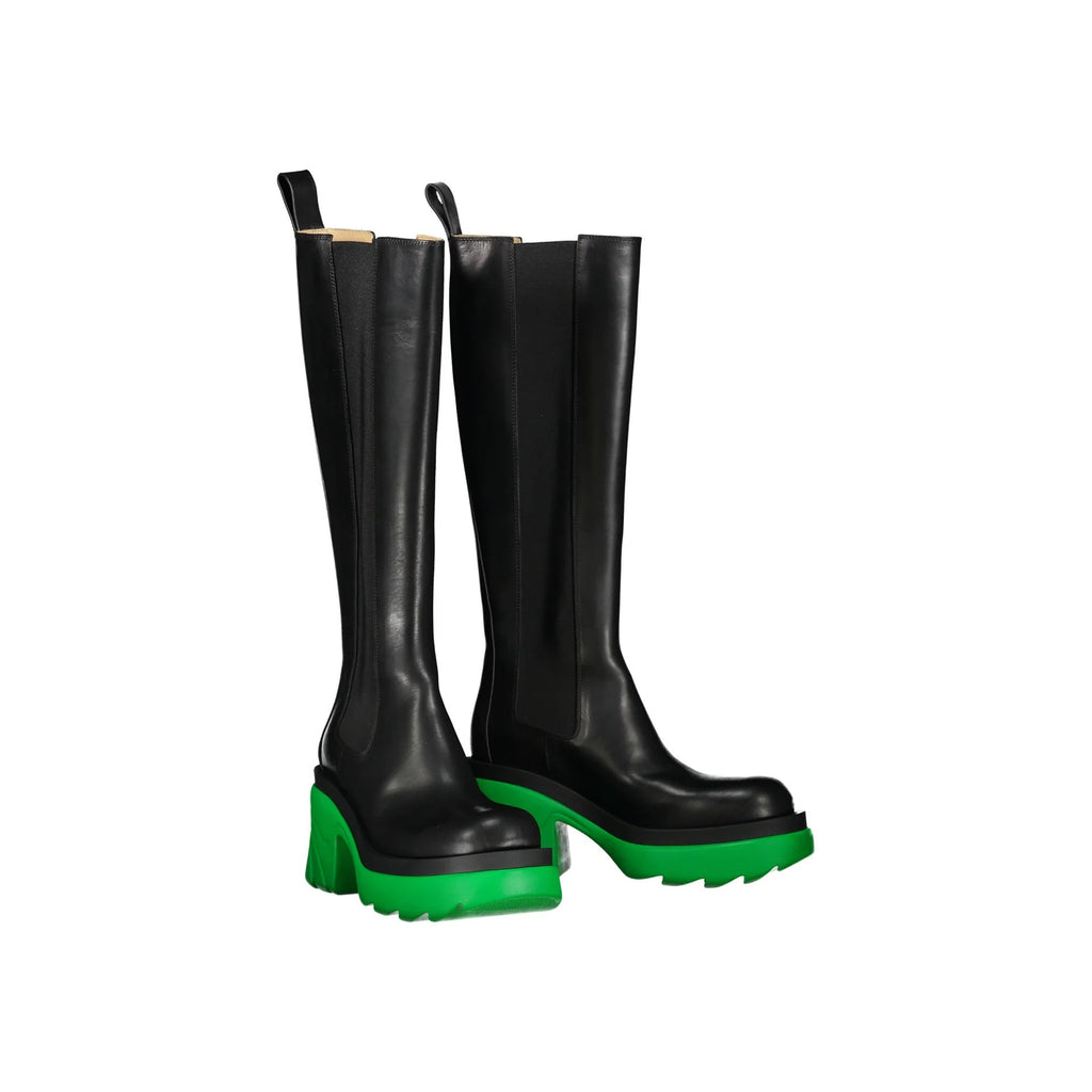 Bottes - Bottega Veneta Flash Leather  - Black