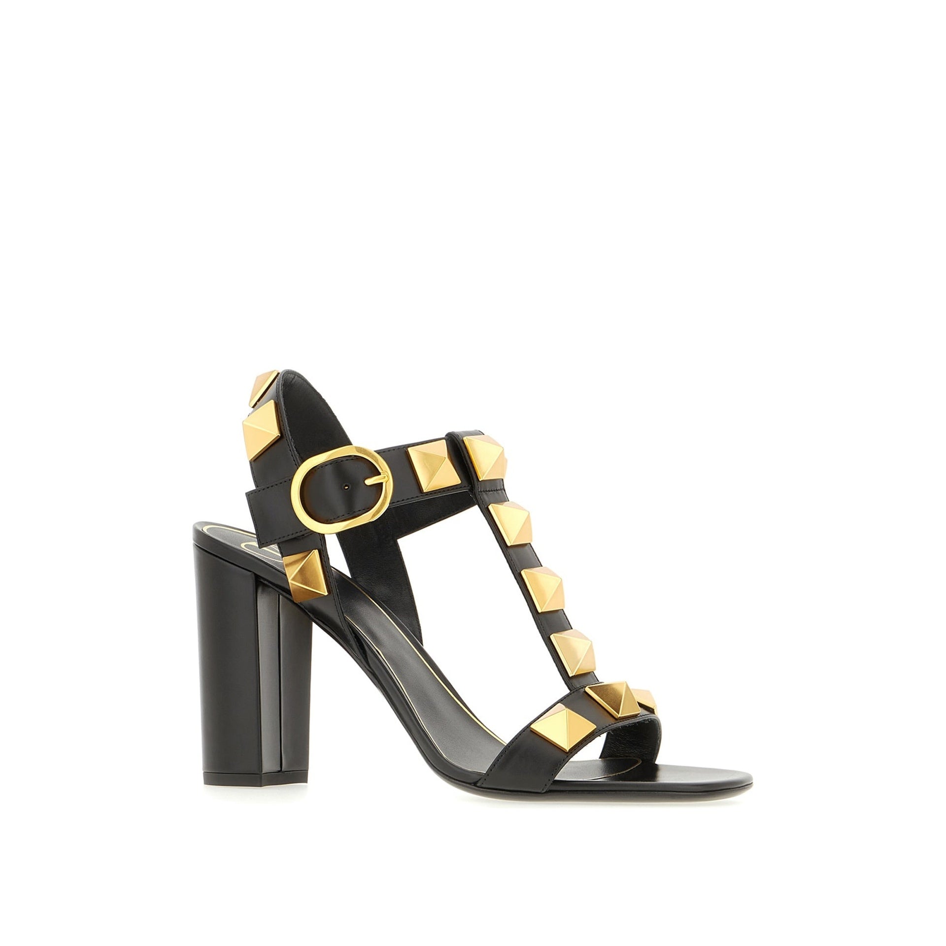 Sandales Valentino Garavani Roman Stud - Black - Femme