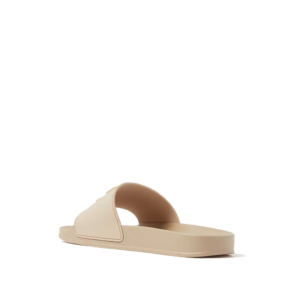 Claquettes Palm Angels Monogram Pool - Beige - Femme