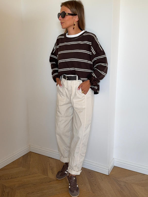 Jean Barrel Creme
