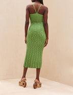 Robe En Tricot Elfreda - Émeraude