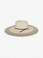 Chapeau Paille Elio - Natural Black