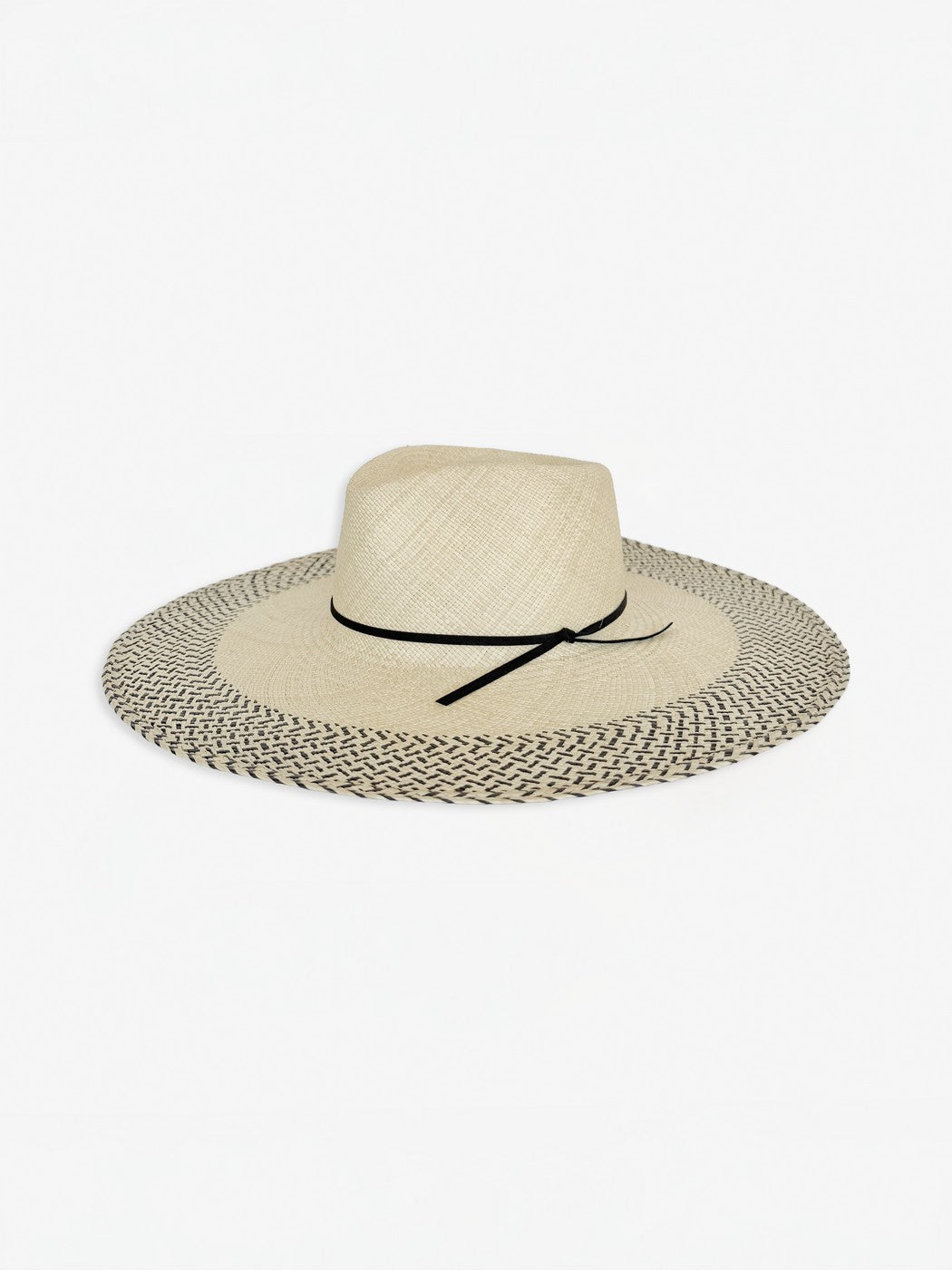 Chapeau Paille Elio - Natural Black
