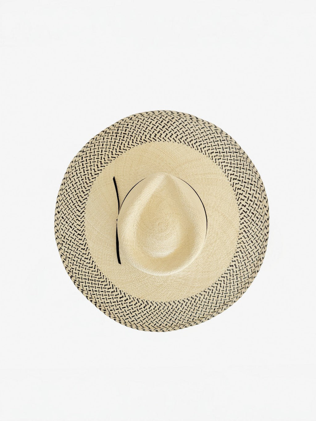 Chapeau Paille Elio - Natural Black