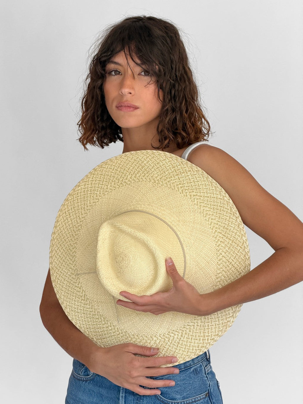 Chapeau Paille Elio - Natural Sage