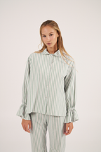 Chemise Élise Verde - Vert Et Blanc