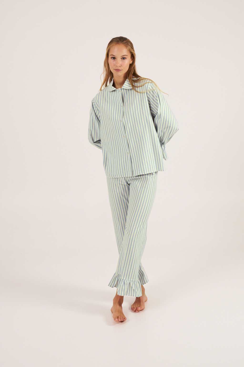 Chemise Élise Verde - Vert Et Blanc