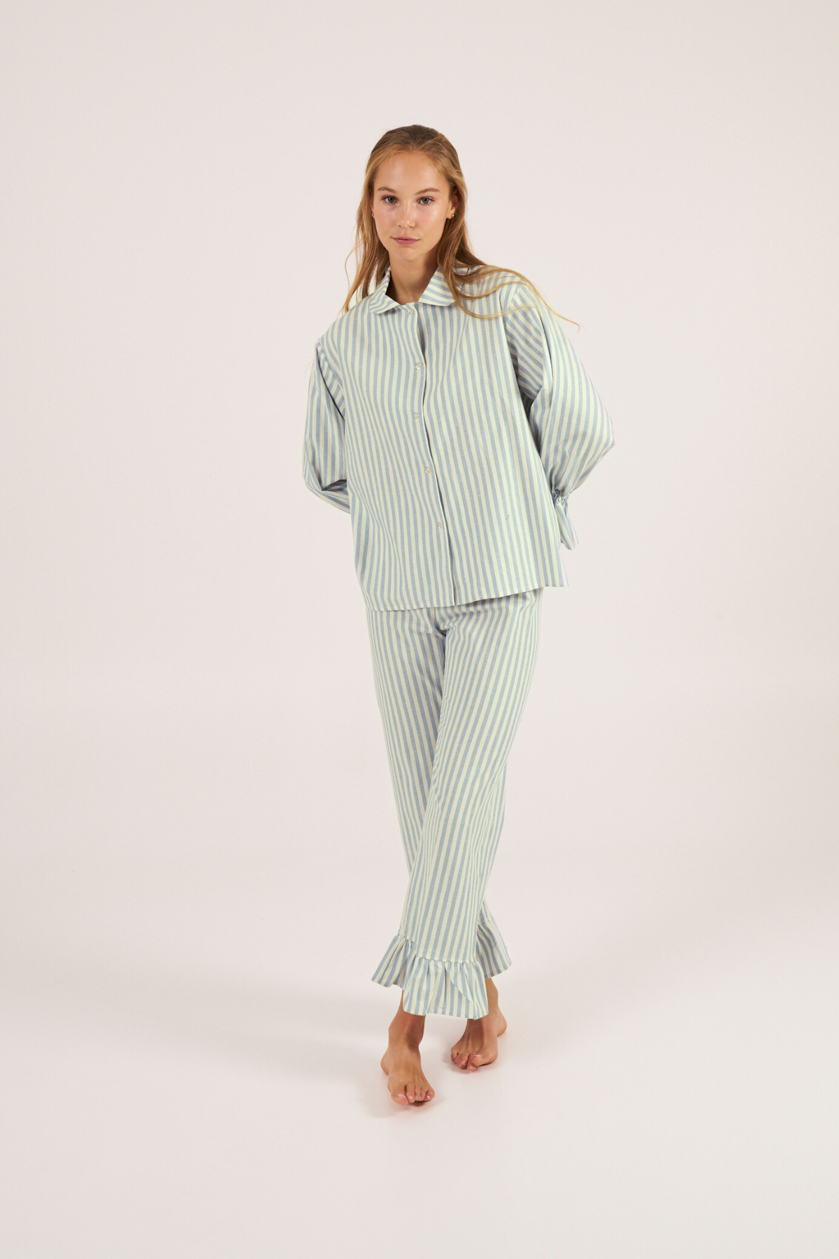 Chemise Élise Verde - Vert Et Blanc