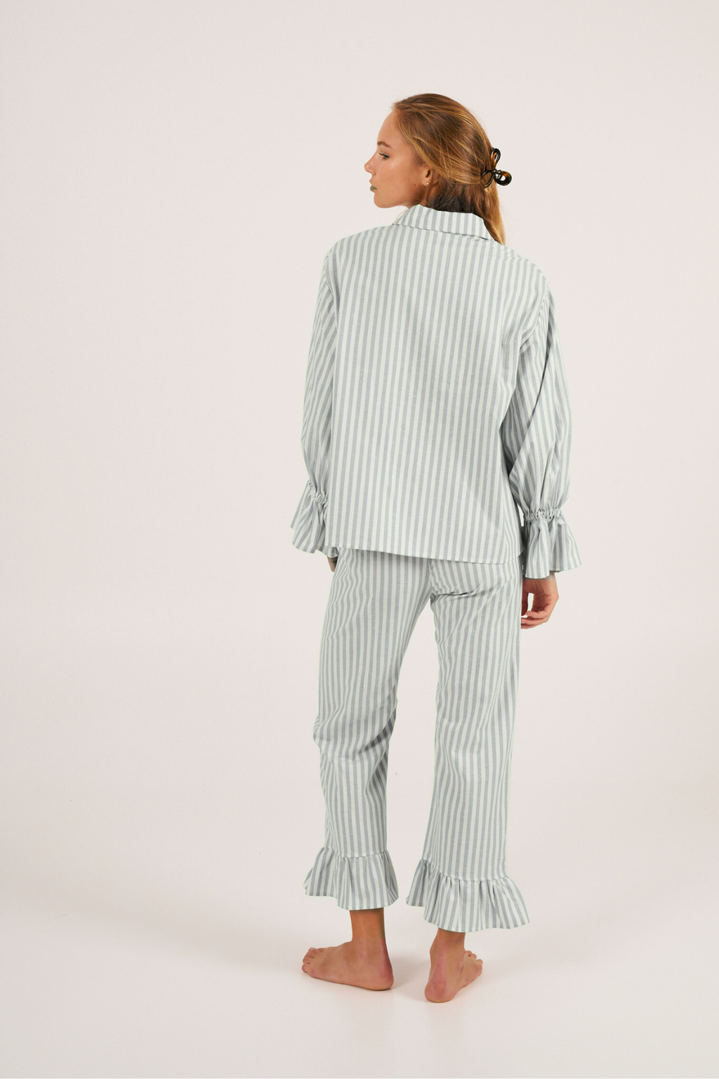Chemise Élise Verde - Vert Et Blanc