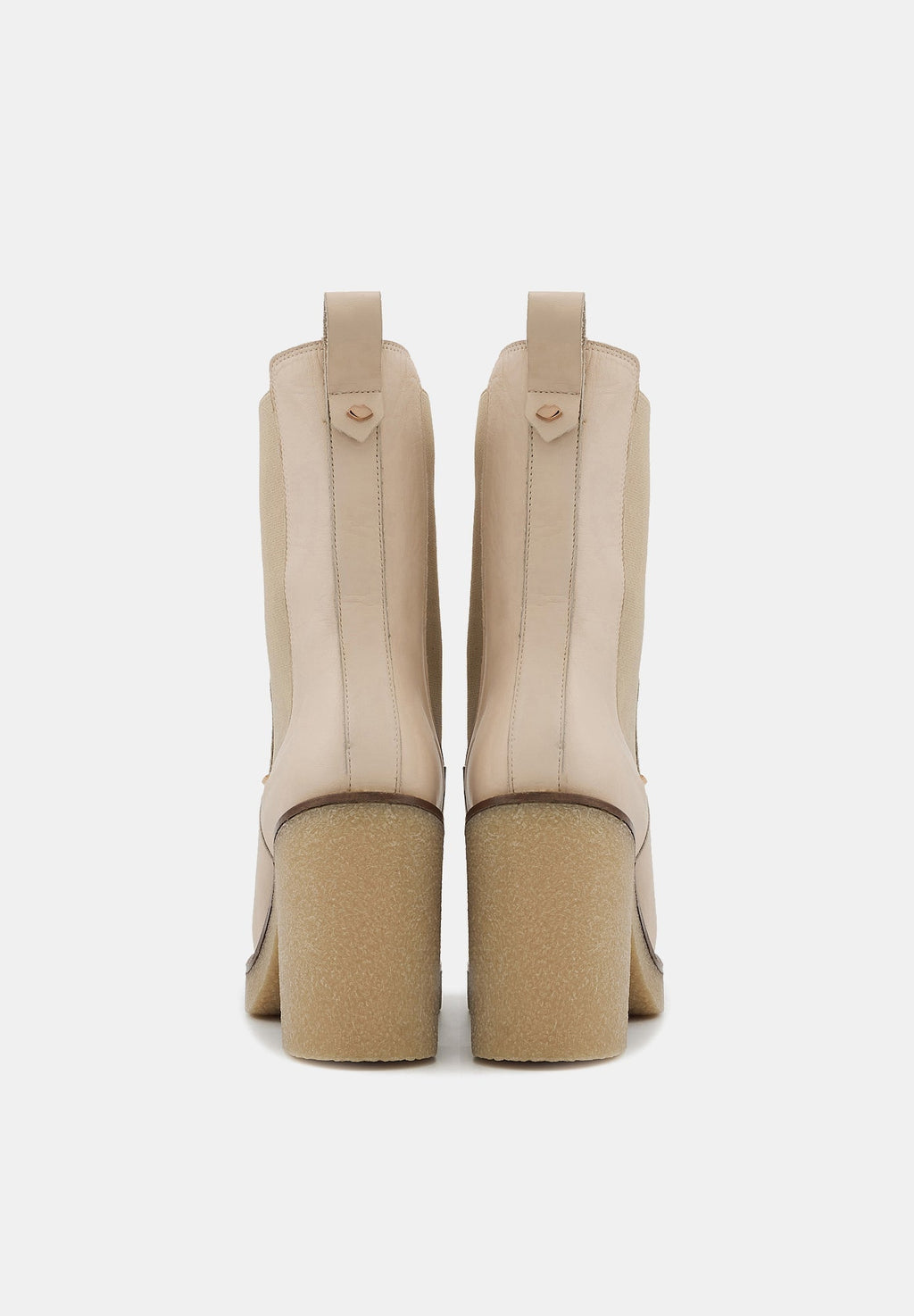 Elle - Cuir Beige - Bons Baisers - The Bradery