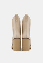 Elle - Cuir Beige - Bons Baisers - The Bradery
