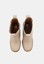 Elle - Cuir Beige - Bons Baisers - The Bradery