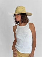 Chapeau Paille Ema - Sage Natural