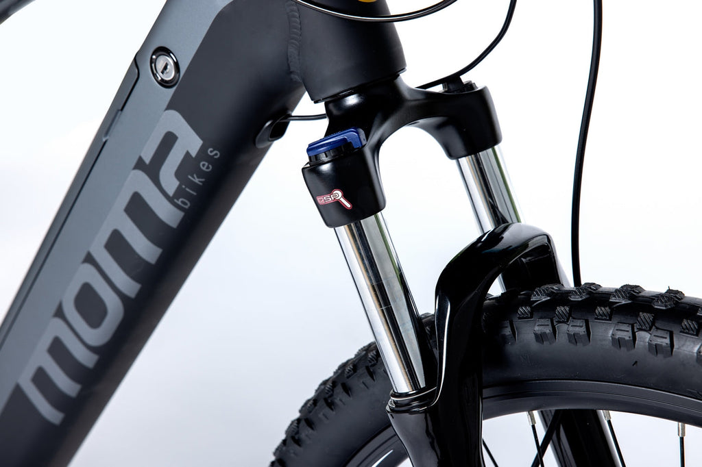 Vélo Électrique Emtb 27.5" Pro Full Susp. M-L Central Motor - Gris