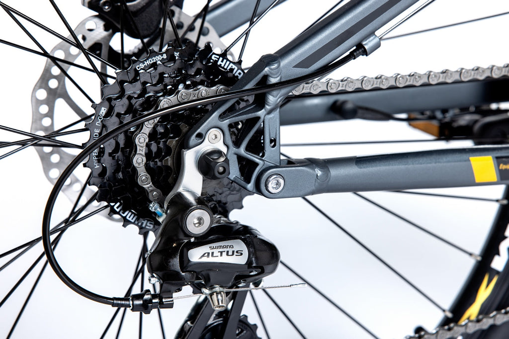 Vélo Électrique Emtb 27.5" Pro Full Susp. L-Xl Central Motor - Gris