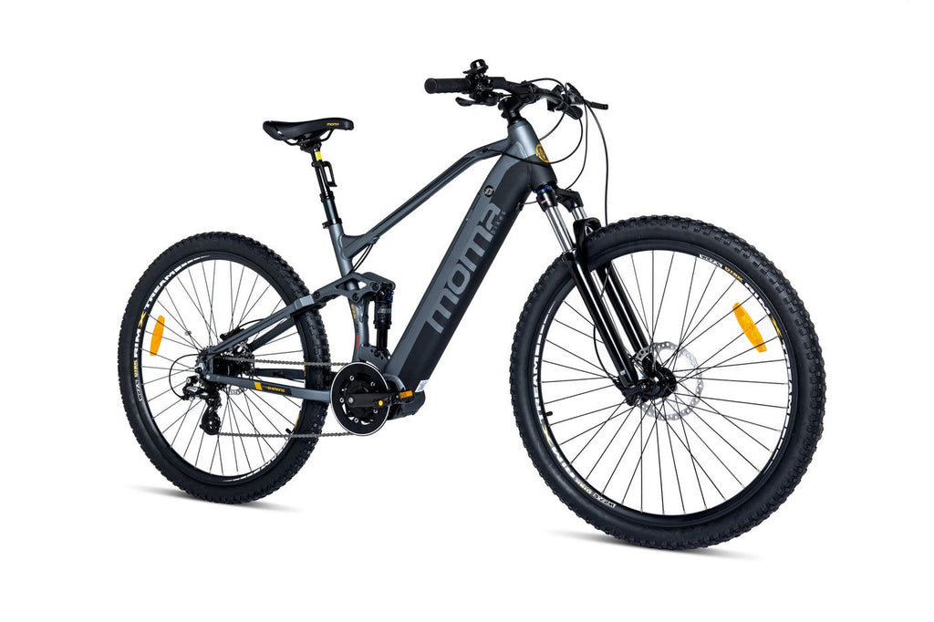 Vélo Électrique Emtb 27.5" Pro Full Susp. M-L Central Motor - Gris