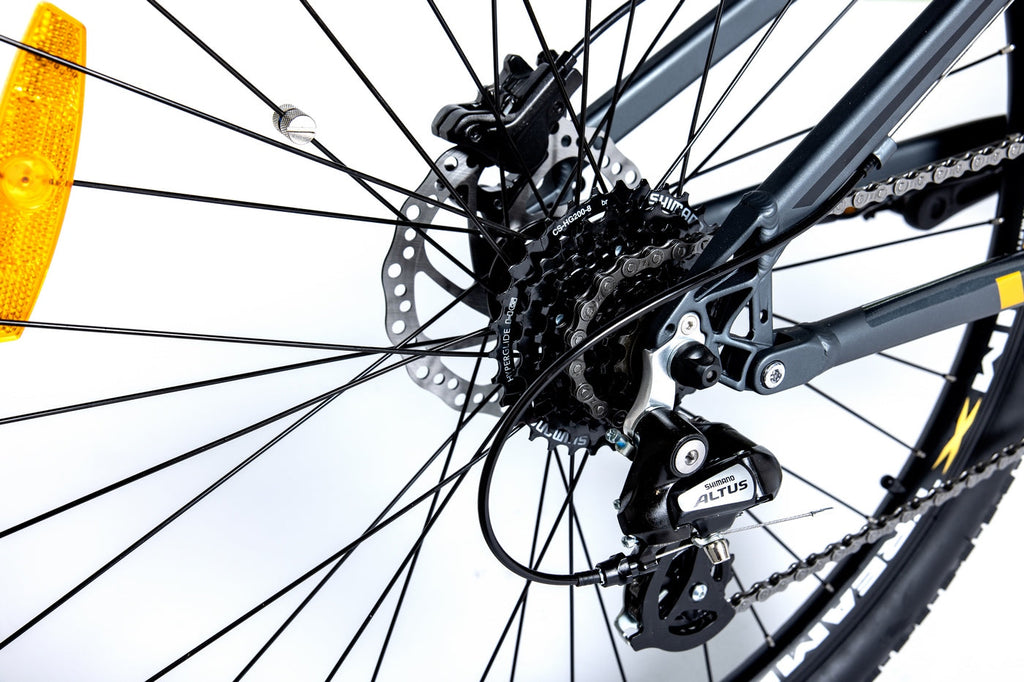 Vélo Électrique Emtb 27.5" Pro Full Susp. M-L Central Motor - Gris