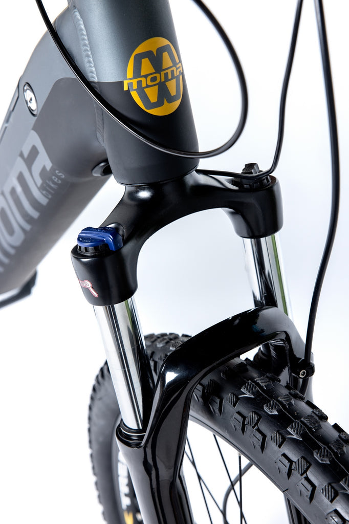 Vélo Électrique Emtb 27.5" Pro Full Susp. M-L Central Motor - Gris