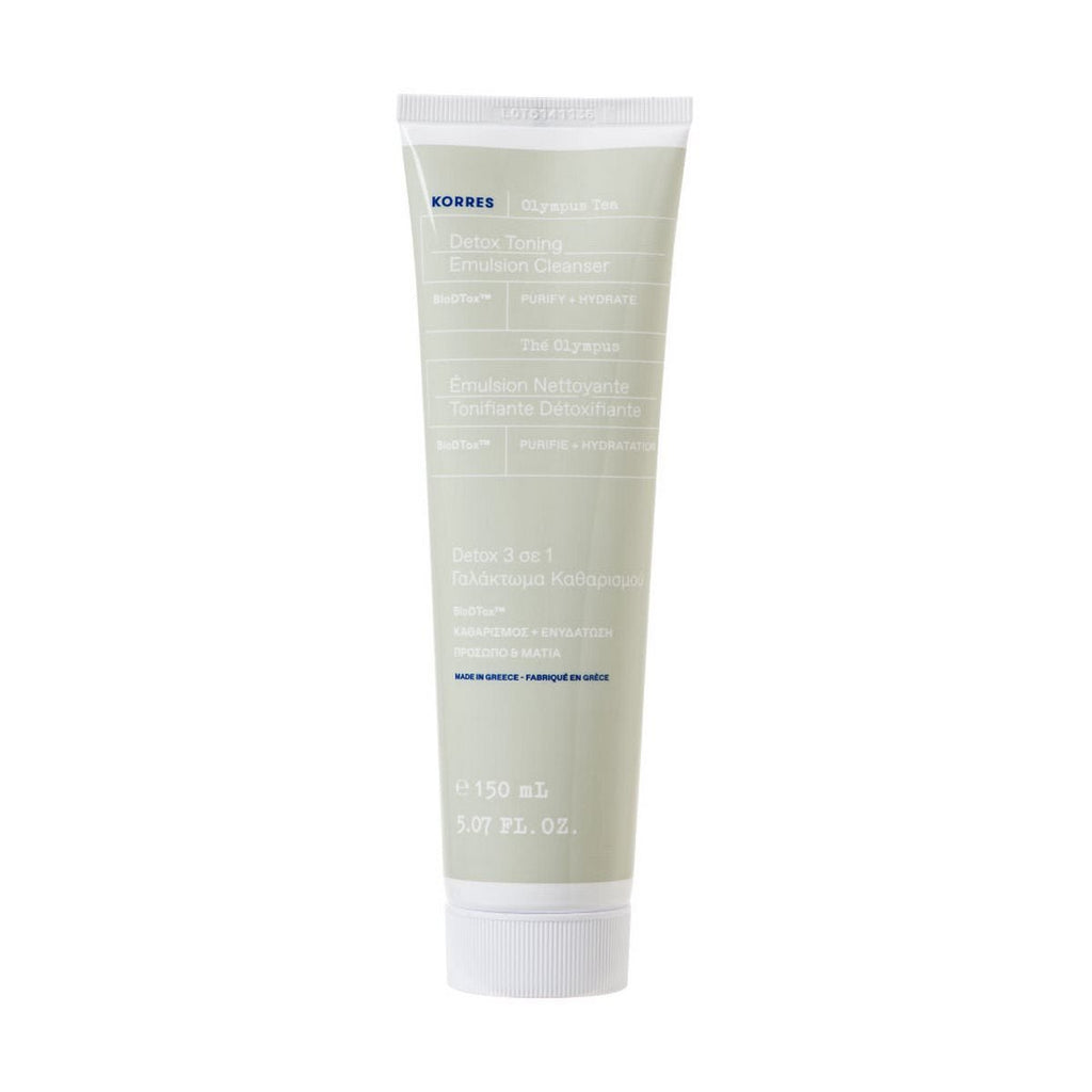 Emulsion Nettoyante 3 En 1, Visage & Yeux, Thé Olympus 150ml - Korres - The Bradery