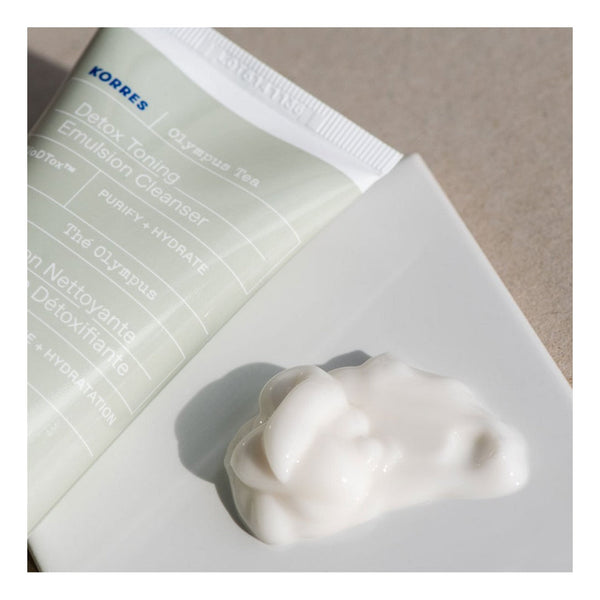 Emulsion Nettoyante 3 En 1, Visage & Yeux, Thé Olympus 150ml - Korres - The Bradery