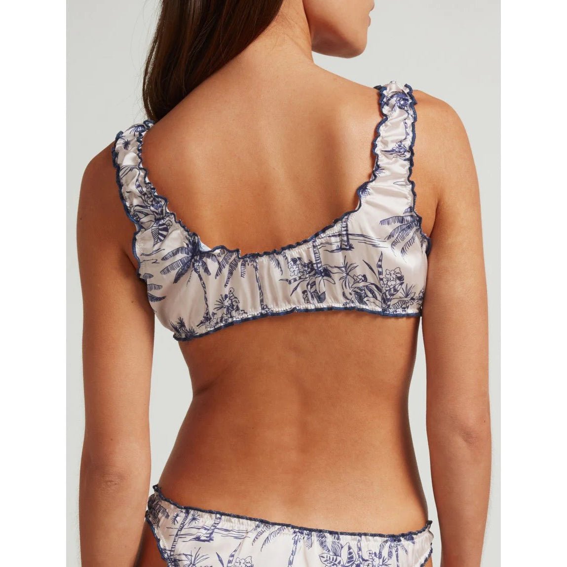 Ensemble Blanco Palmeras - Haut - Robin Collection - The Bradery