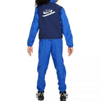 Ensemble De Survêtement 1/4 Zip Woven - Bleu