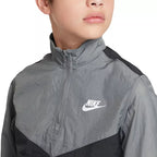 Ensemble De Survêtement Nike 1/4 Zip Woven Junior - Bleu Marine - Enfant