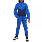 Ensemble De Survêtement 1/4 Zip Woven - Bleu