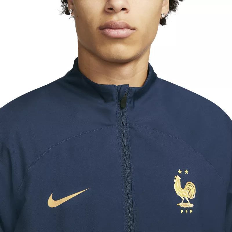 Ensemble De Survêtement Nike Fff Woven - Marine - Homme