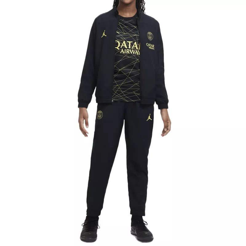 Ensemble De Survêtement Nike Psg Strike Fourth Junior - Noir - Enfant
