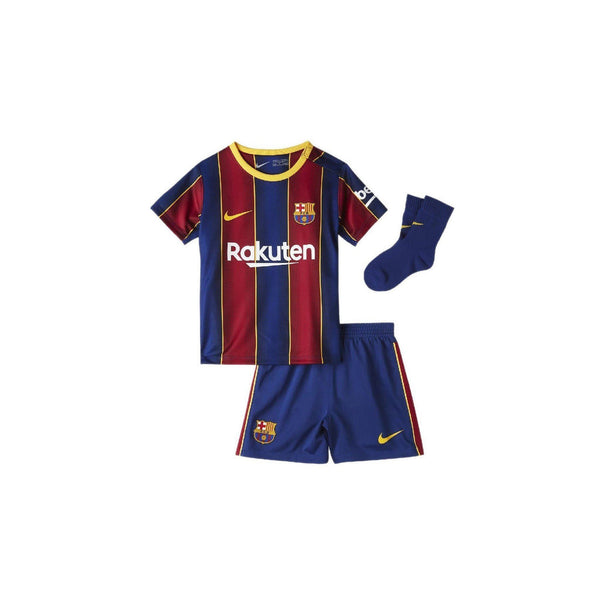 Ensemble Short Nike Fc Barcelone 20/21 - Bleu - Enfant Prêt A Porter Enfant Nike