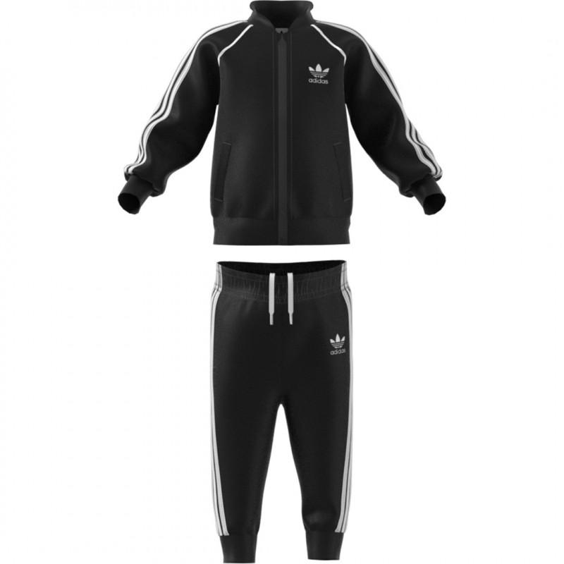 Ensembles De Survãƒâªtement Adidas Originals Superstar Suits - Noir - Enfant VETEMENT Adidas