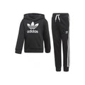 Ensembles De Survetement Adidas Originals Trefoil Hoodie - Noir - Enfant - Adidas2 - The Bradery