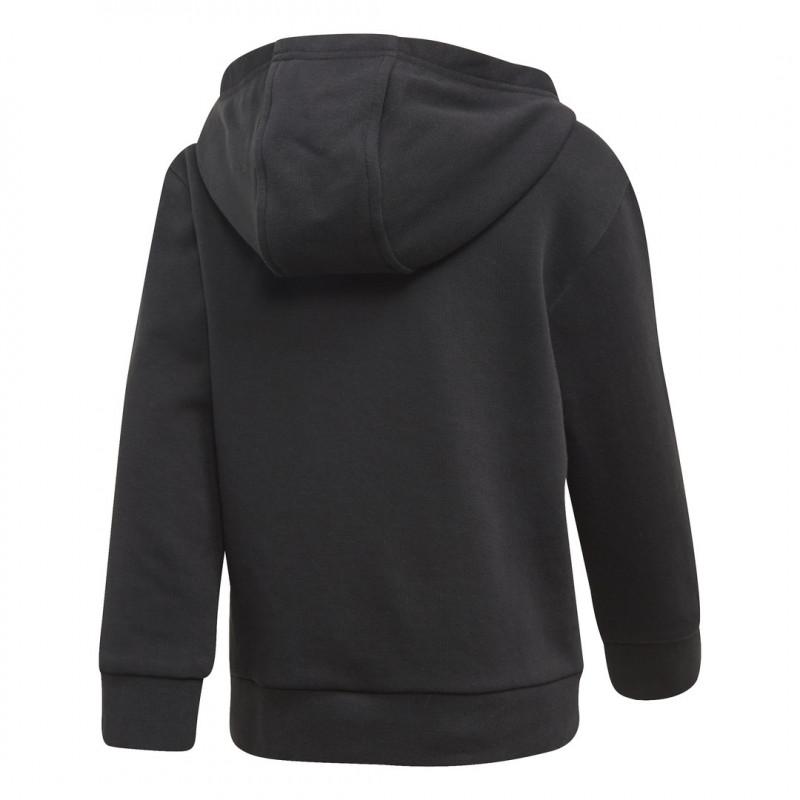 Ensembles De Survetement Adidas Originals Trefoil Hoodie - Noir - Enfant - Adidas2 - The Bradery