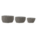 Fioria - Cache-Pot - Gris - Polyrotin