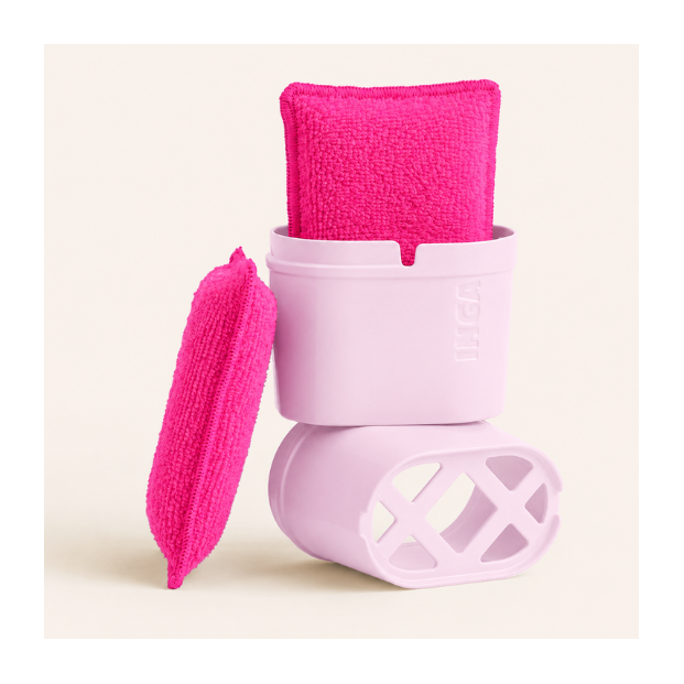 Duo D'Éponges Salle De Bain (avec ou sans support)